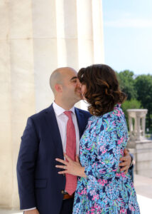 Family Photo Session at The Lincoln Memorial, Maisi Julian Photography