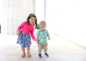 Family Photo Session at The Lincoln Memorial, Maisi Julian Photography